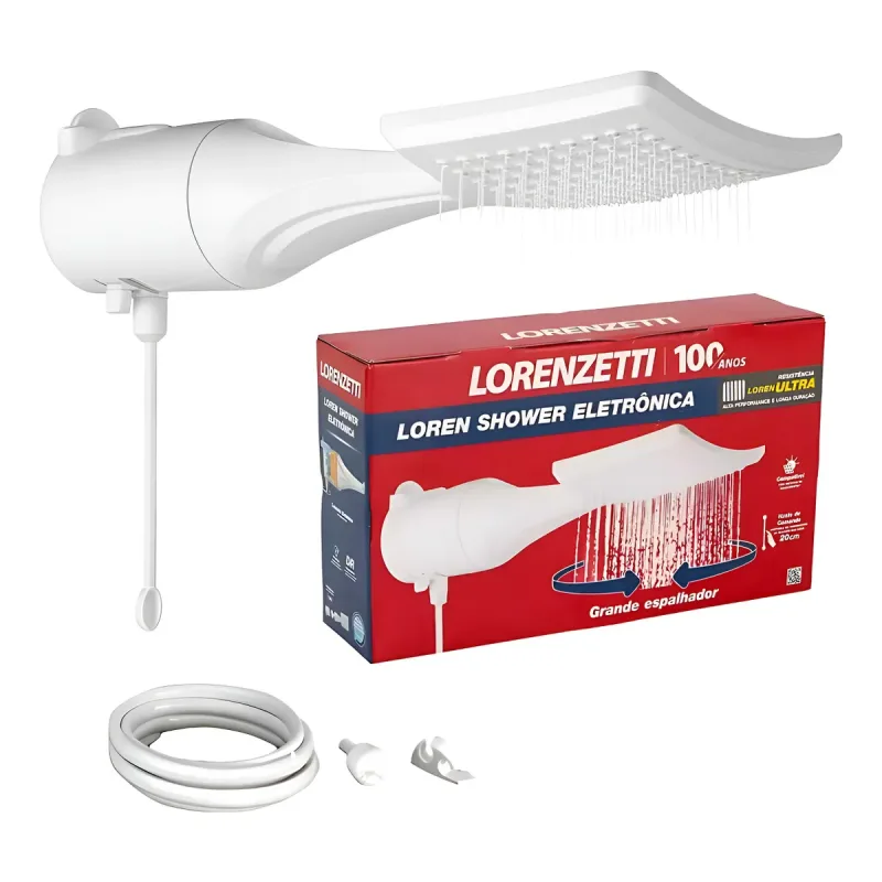 Ducha Loren Shower Eletronico 220V 7500W - Lorenzetti