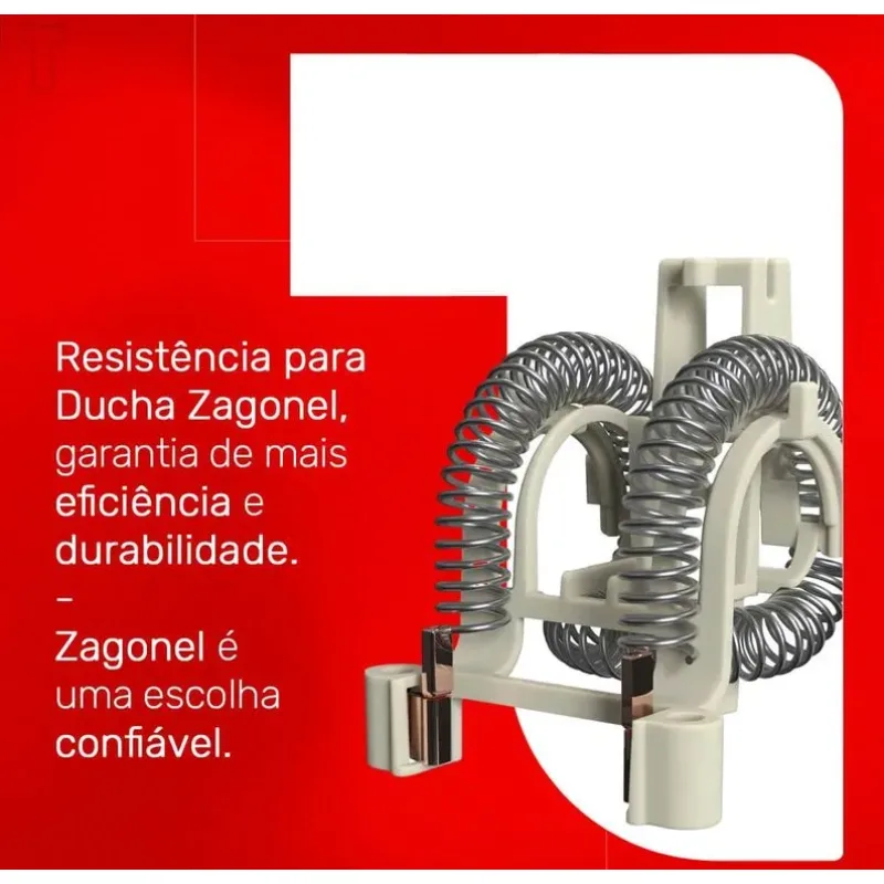Resistência Ducha Ducali 127V 5500W - Zagonel