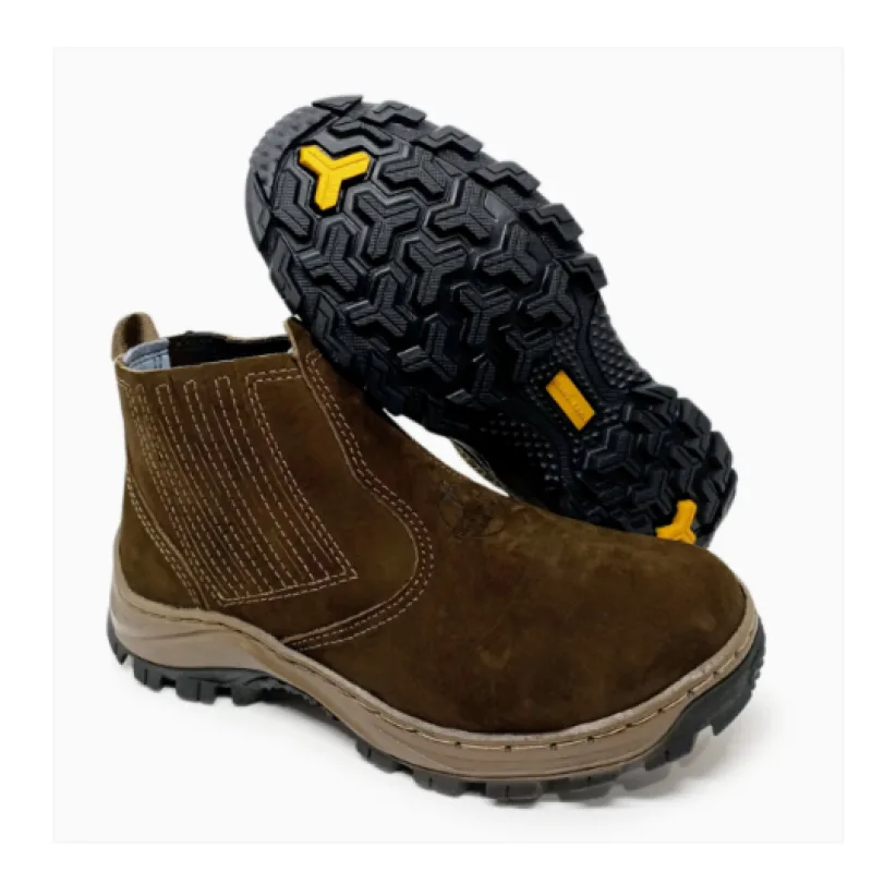 Botina Couro Ranger Brown REF.850 - Terrafortz — Suportes e Acessórios