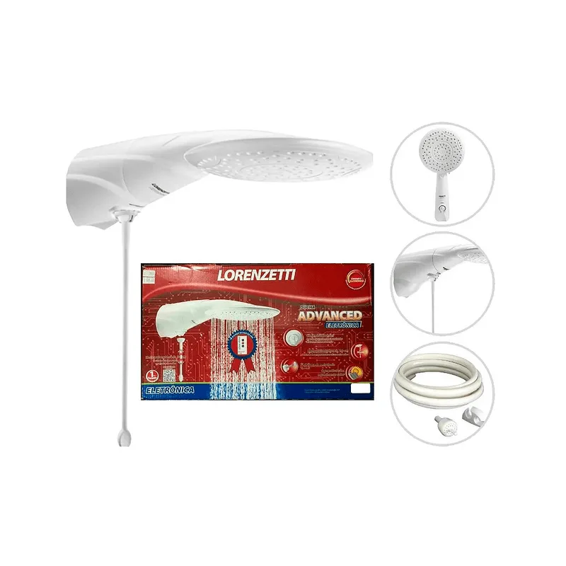 Chuveiro Ducha Advanced Eletrônico 127V 5500W - Lorenzetti