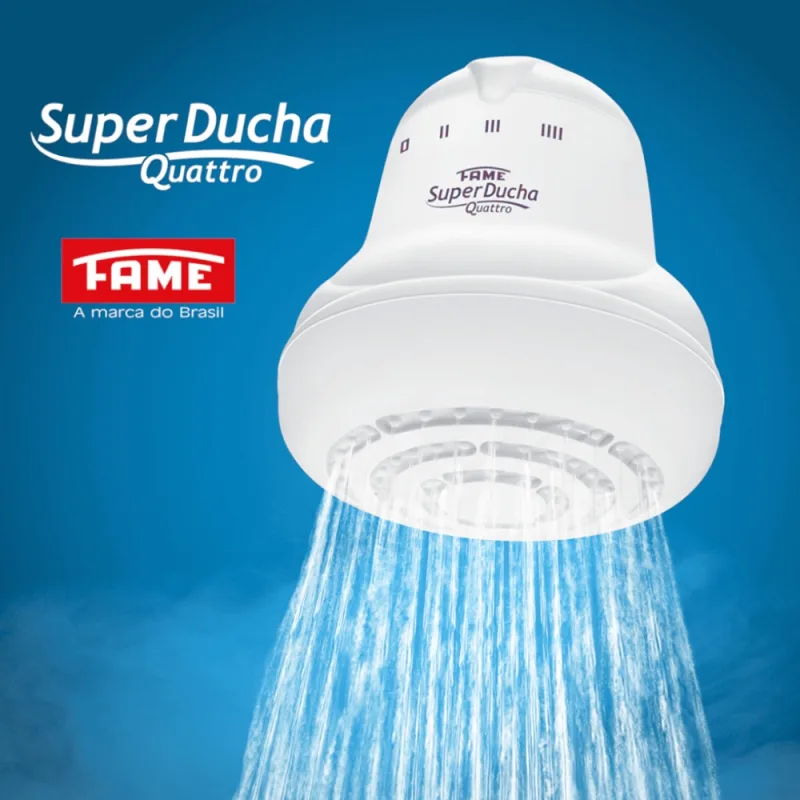 Chuveiro Super Ducha 127V 5400W - Fame — Eletrônicos
