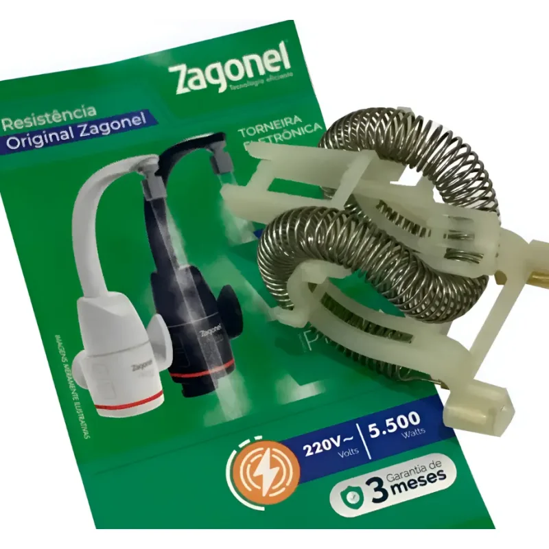 Resistência Torneira Prima 220V - Zagonel — Eletrônicos